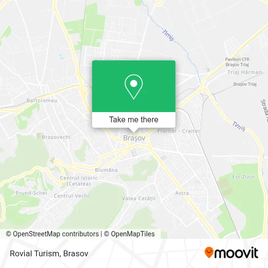 Rovial Turism map