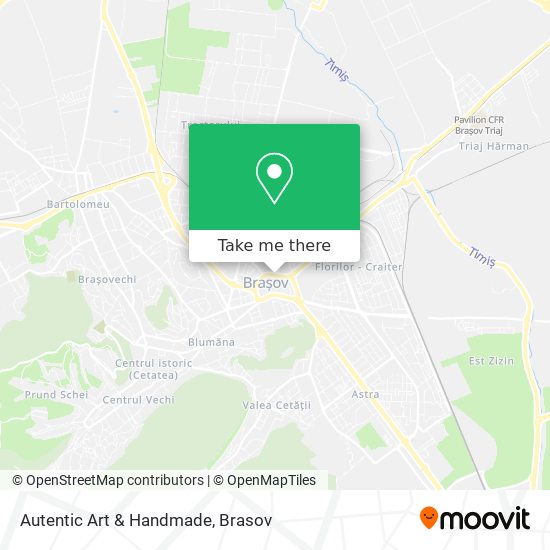 Autentic Art & Handmade map