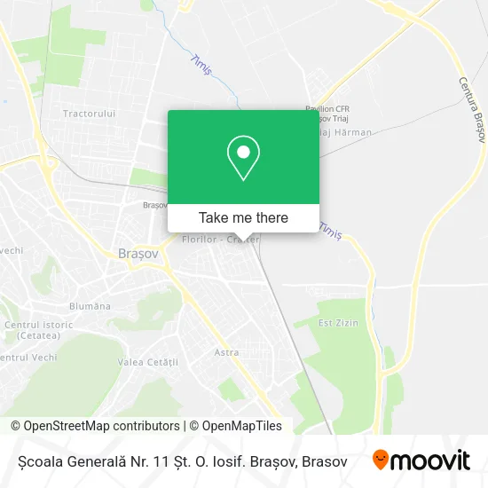 Școala Generală Nr. 11 Șt. O. Iosif. Brașov map