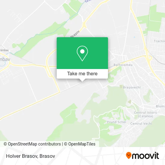 Holver Brasov map