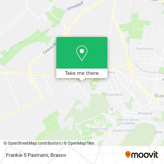 Frankie S Pastrami map