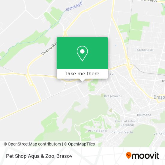 Pet Shop Aqua & Zoo map