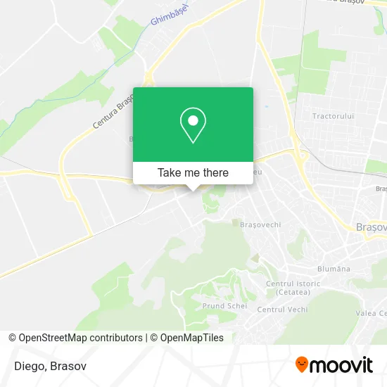 Diego map