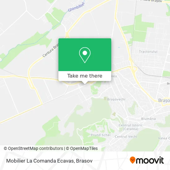 Mobilier La Comanda Ecavas map