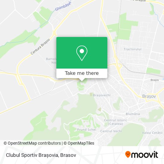 Clubul Sportiv Brașovia map