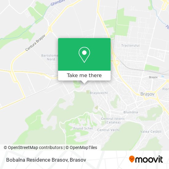 Bobalna Residence Brasov map