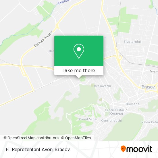 Fii Reprezentant Avon map