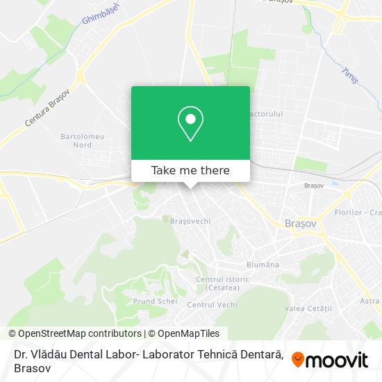 Dr. Vlădău Dental Labor- Laborator Tehnică Dentară map