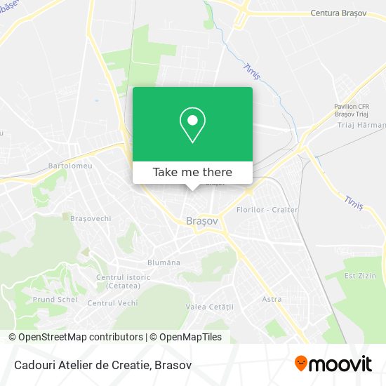 Cadouri Atelier de Creatie map