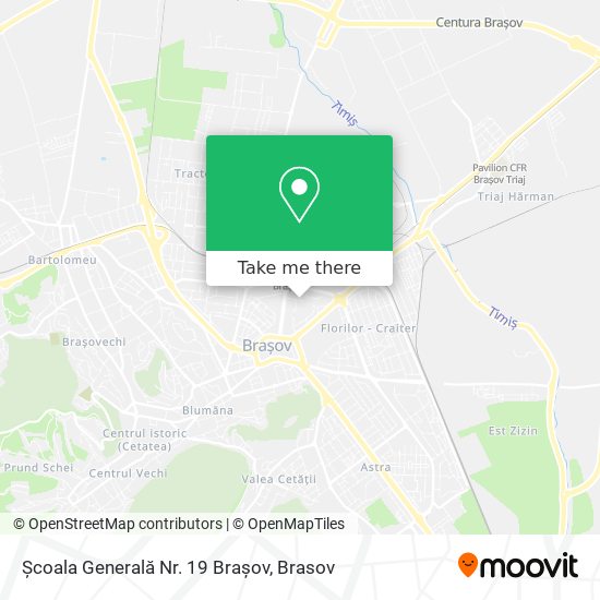 Școala Generală Nr. 19 Brașov map