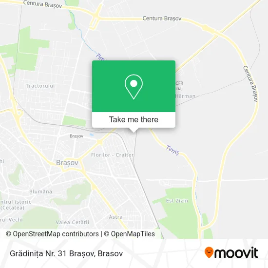 Grădinița Nr. 31 Brașov map