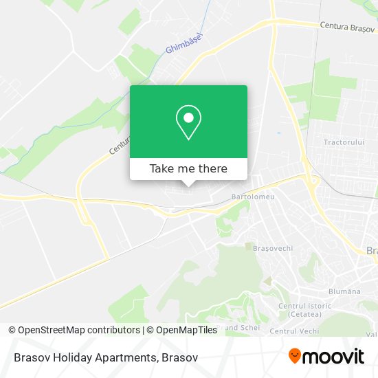 Brasov Holiday Apartments map