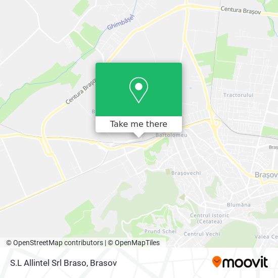S.L Allintel Srl Braso map