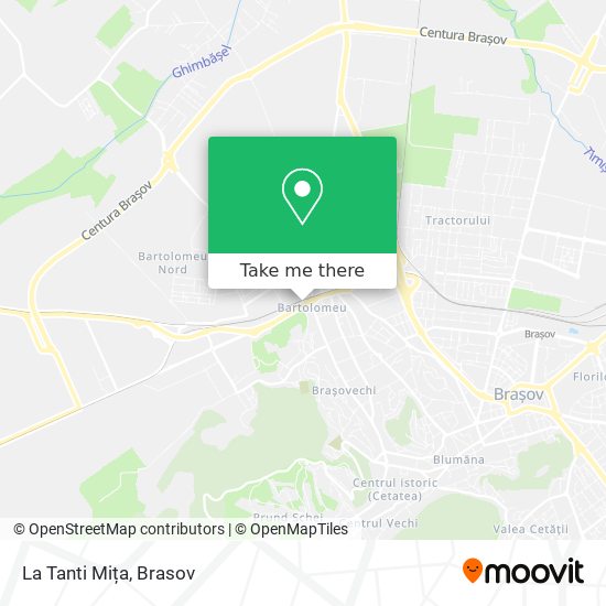 La Tanti Mița map