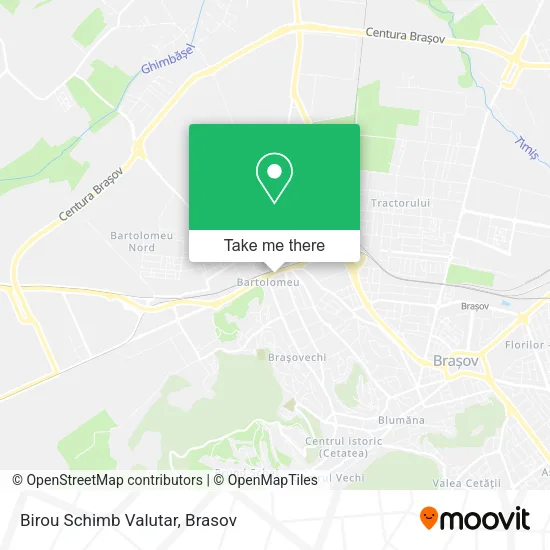 Birou Schimb Valutar map