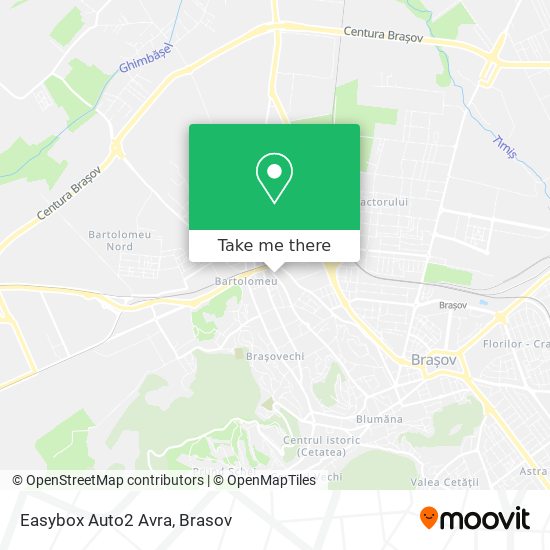Easybox Auto2 Avra map