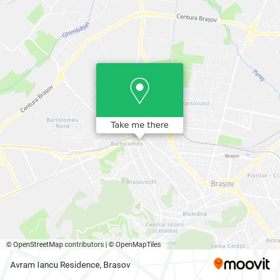 Avram Iancu Residence map