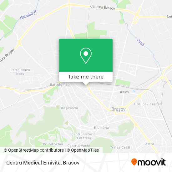 Centru Medical Emivita map