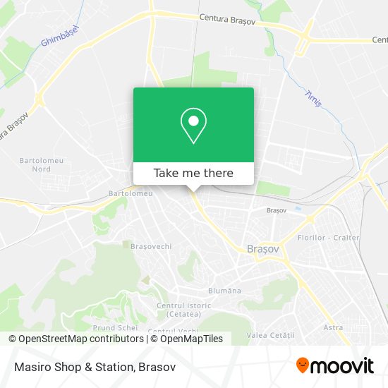 Masiro Shop & Station map