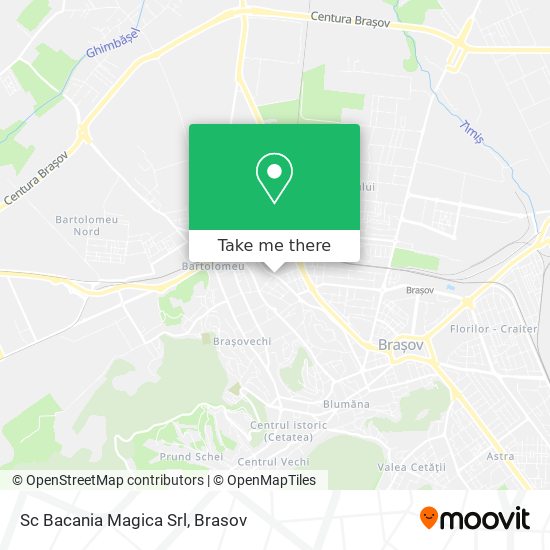 Sc Bacania Magica Srl map