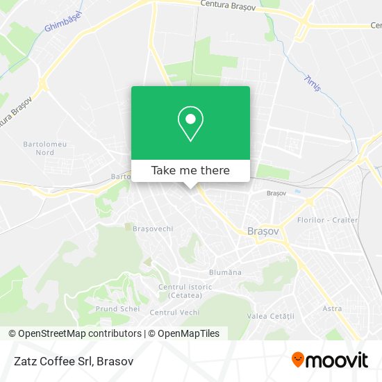 Zatz Coffee Srl map