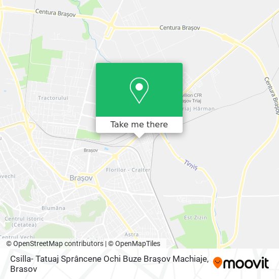 Csilla- Tatuaj Sprâncene Ochi Buze Braşov Machiaje map