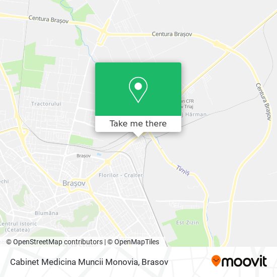 Cabinet Medicina Muncii Monovia map