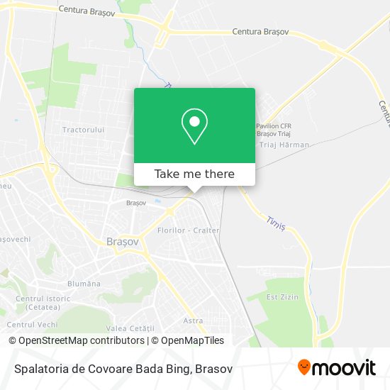 Spalatoria de Covoare Bada Bing map