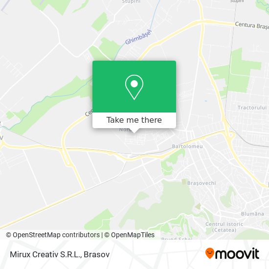 Mirux Creativ S.R.L. map