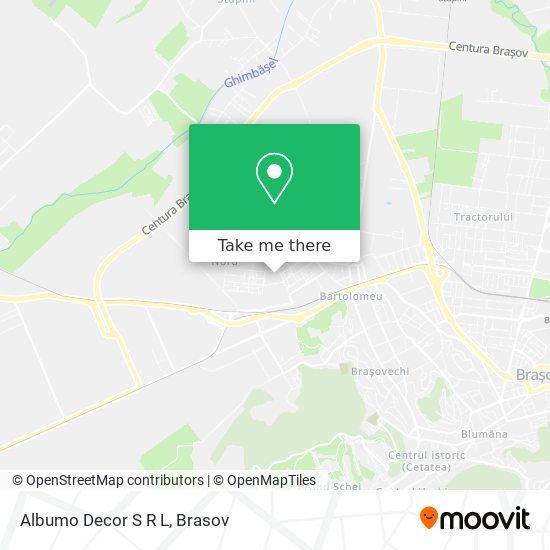 Albumo Decor S R L map