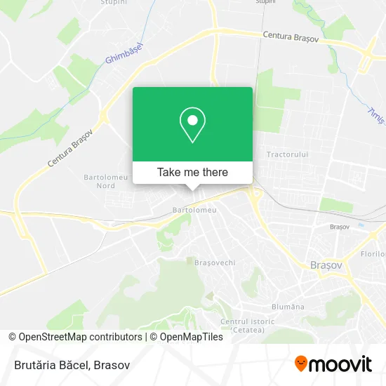 Brutăria Băcel map