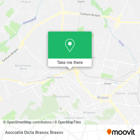Asociatia Dicta Brasov map
