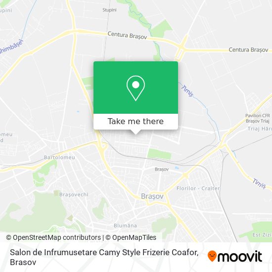 Salon de Infrumusetare Camy Style Frizerie Coafor map