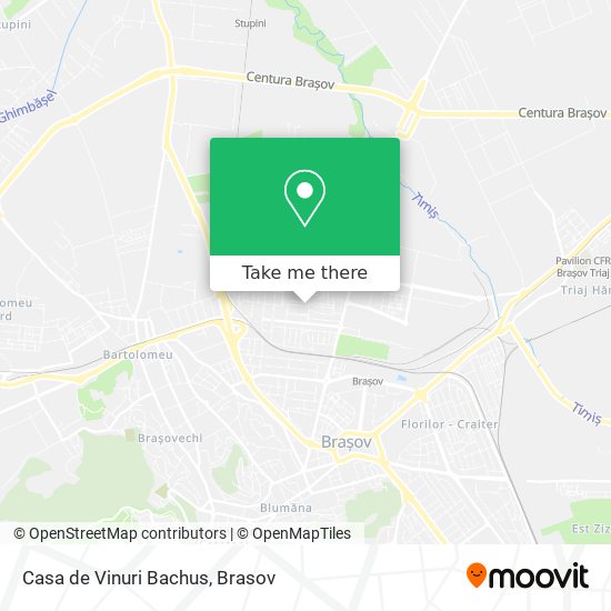 Casa de Vinuri Bachus map