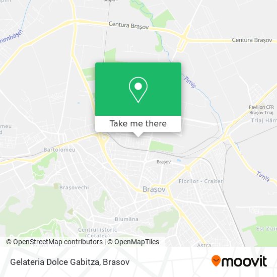 Gelateria Dolce Gabitza map