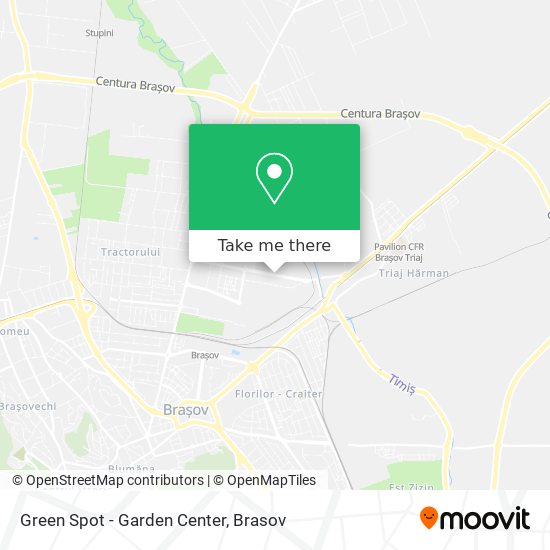 Green Spot - Garden Center map