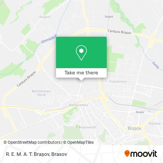 R. E. M. A. T. Brașov map