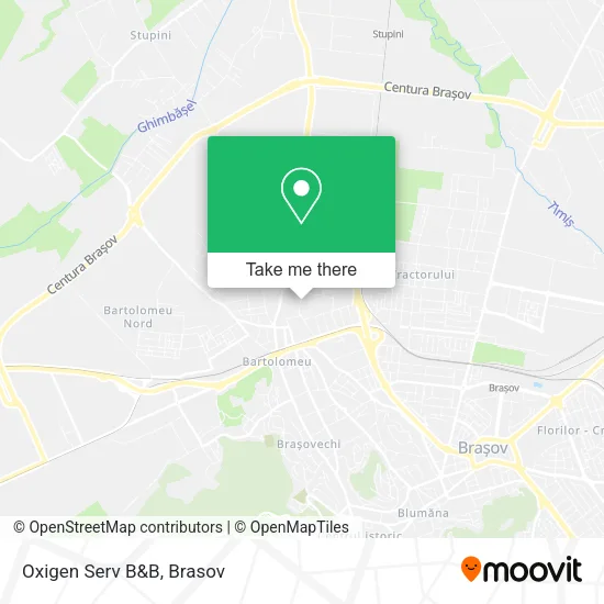 Oxigen Serv B&B map