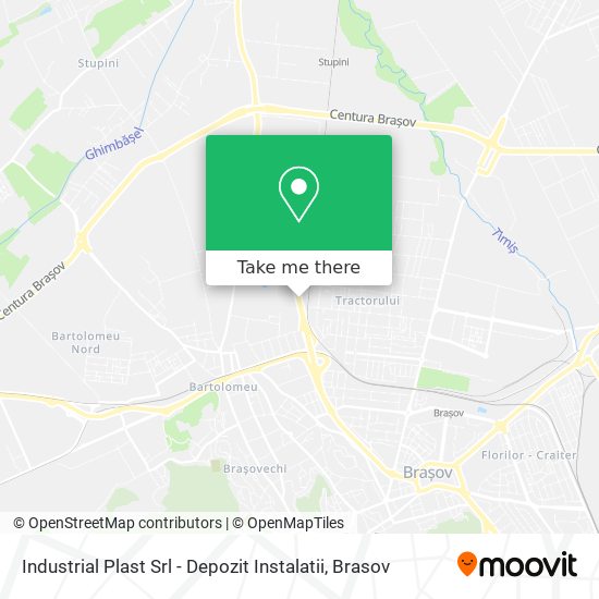Industrial Plast Srl - Depozit Instalatii map