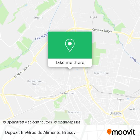 Depozit En-Gros de Alimente map