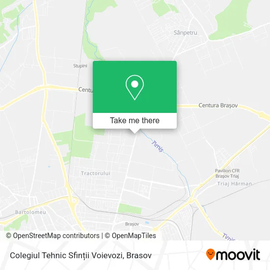 Colegiul Tehnic Sfinții Voievozi map