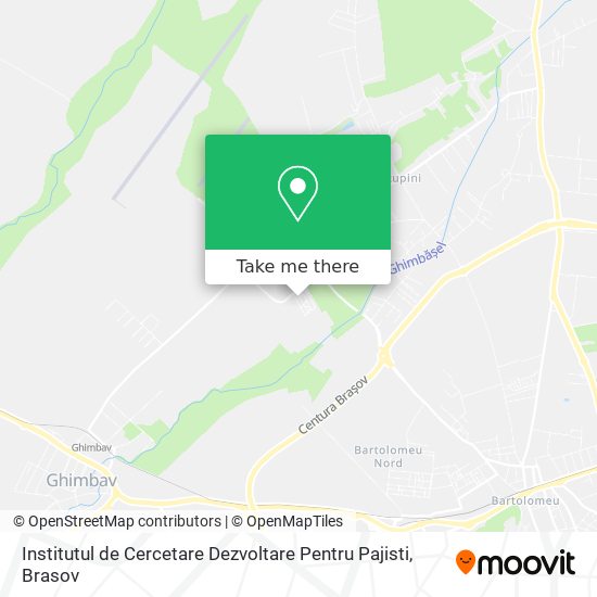 Institutul de Cercetare Dezvoltare Pentru Pajisti map