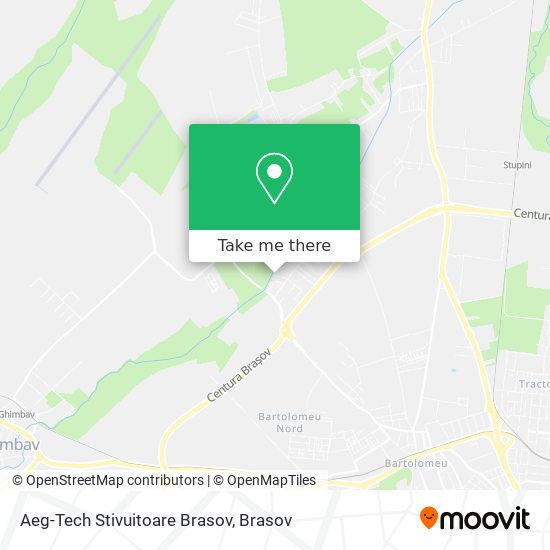 Aeg-Tech Stivuitoare Brasov map