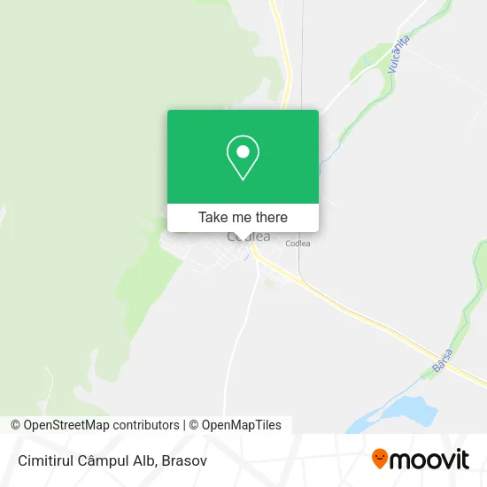 Cimitirul Câmpul Alb map