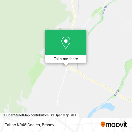 Tabac K048 Codlea map
