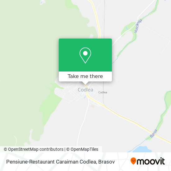 Pensiune-Restaurant Caraiman Codlea map