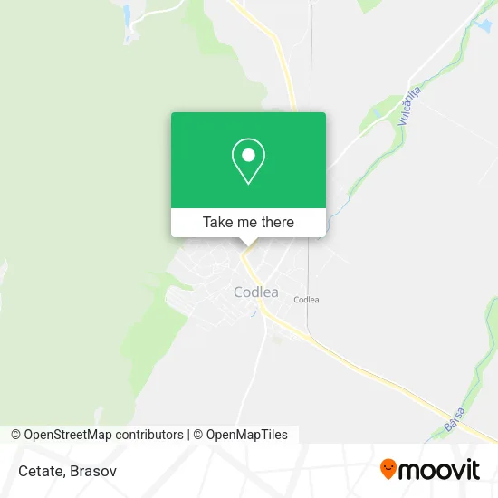 Cetate map