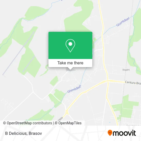 B Delicious map
