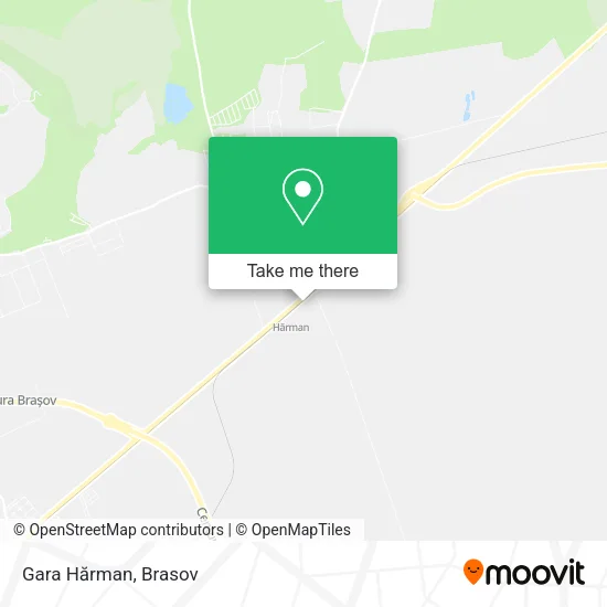 Gara Hărman map