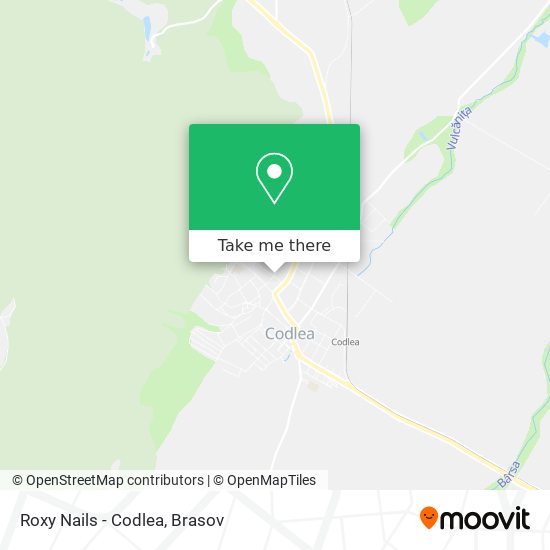 Roxy Nails - Codlea map